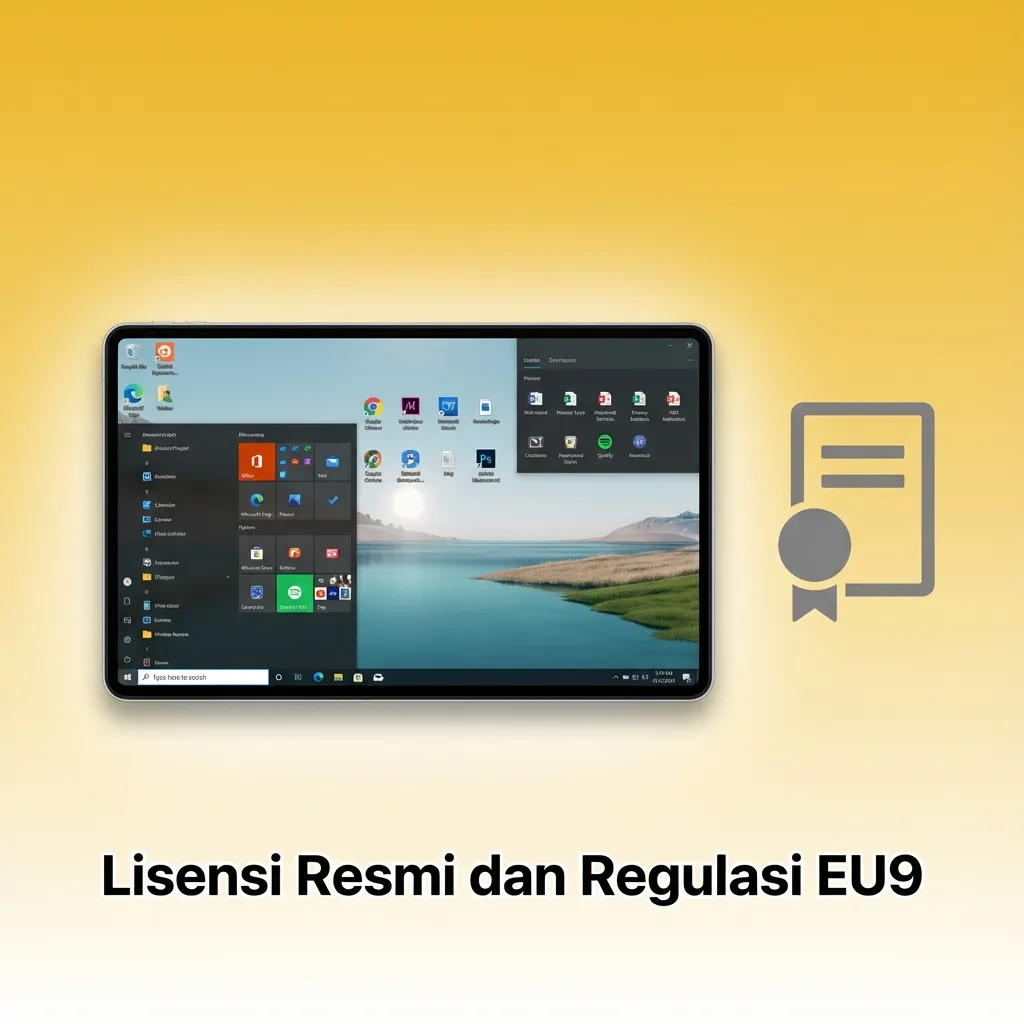 Lisensi Resmi dan Regulasi EU9